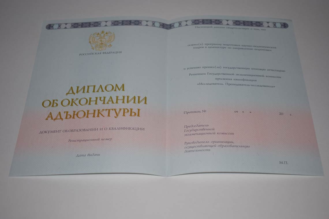 Диплом Адъюнктуры 2014-2025 в Ростове-на-Дону